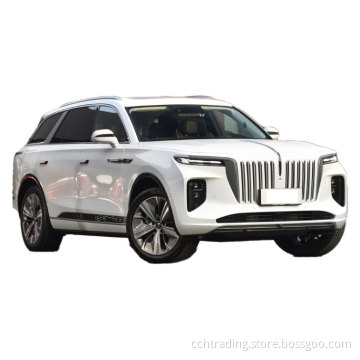 العلم الفاخر SUV Hongqi EHS9 4 Weel Electric Car New Energy Motent 7 مقعد سريع طويل المدى